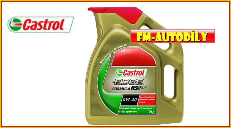 OLEJ CASTROL EDGE 0W40 5L MotorSport
